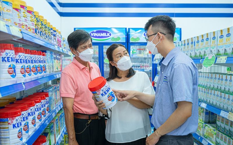 Thu nhập hấp dẫn từ việc bán hàng vinamilk